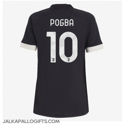 Juventus Paul Pogba #10 Kolmaspaita Naiset 2023-24 Lyhythihainen